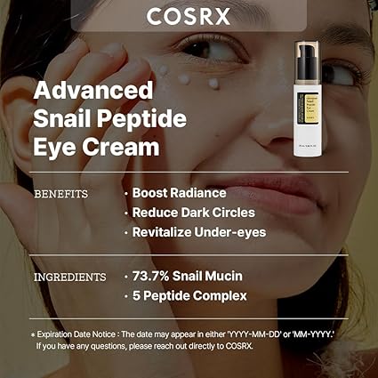 COSRX Advanced Snail Peptide Eye Cream 80g