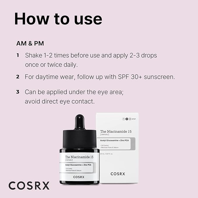 COSRX Niacinamide 15% Face Serum 20ml