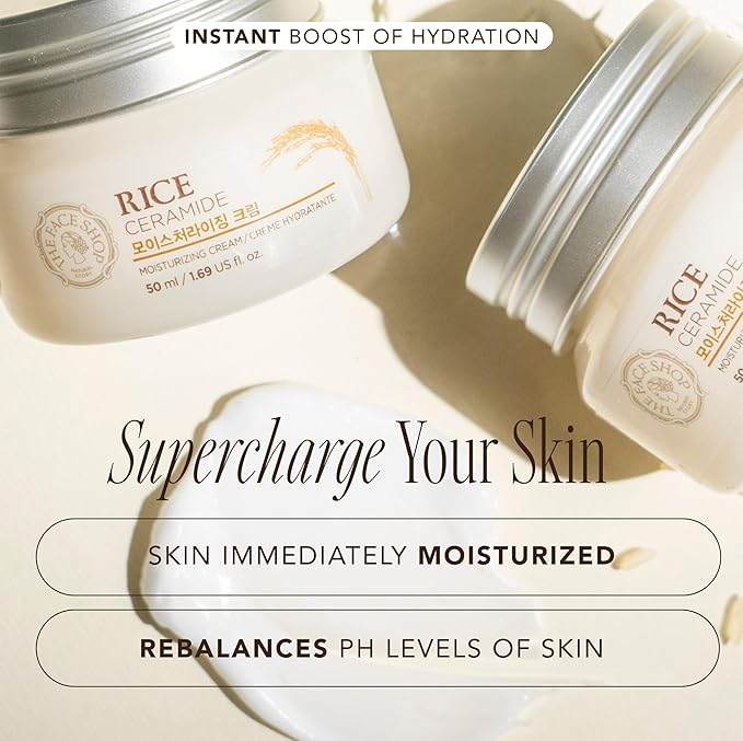 THE FACE SHOP Rice Ceramide Moisturising Cream 50ml