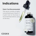 Load image into Gallery viewer, COSRX Pure Vitamin C 13% Serum with Vitamin E & Hyaluronic Acid 20ml
