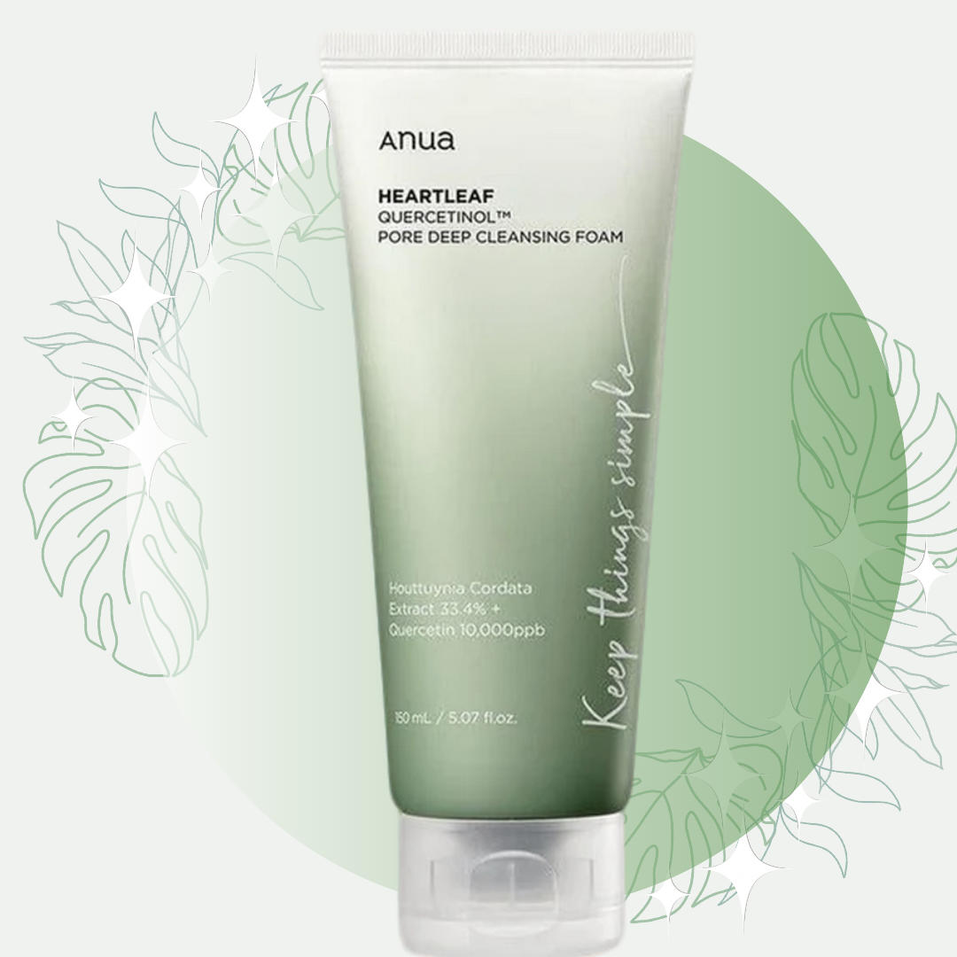 Anua Heartleaf Quercetinol Pore Deep Cleansing Foam 150ml