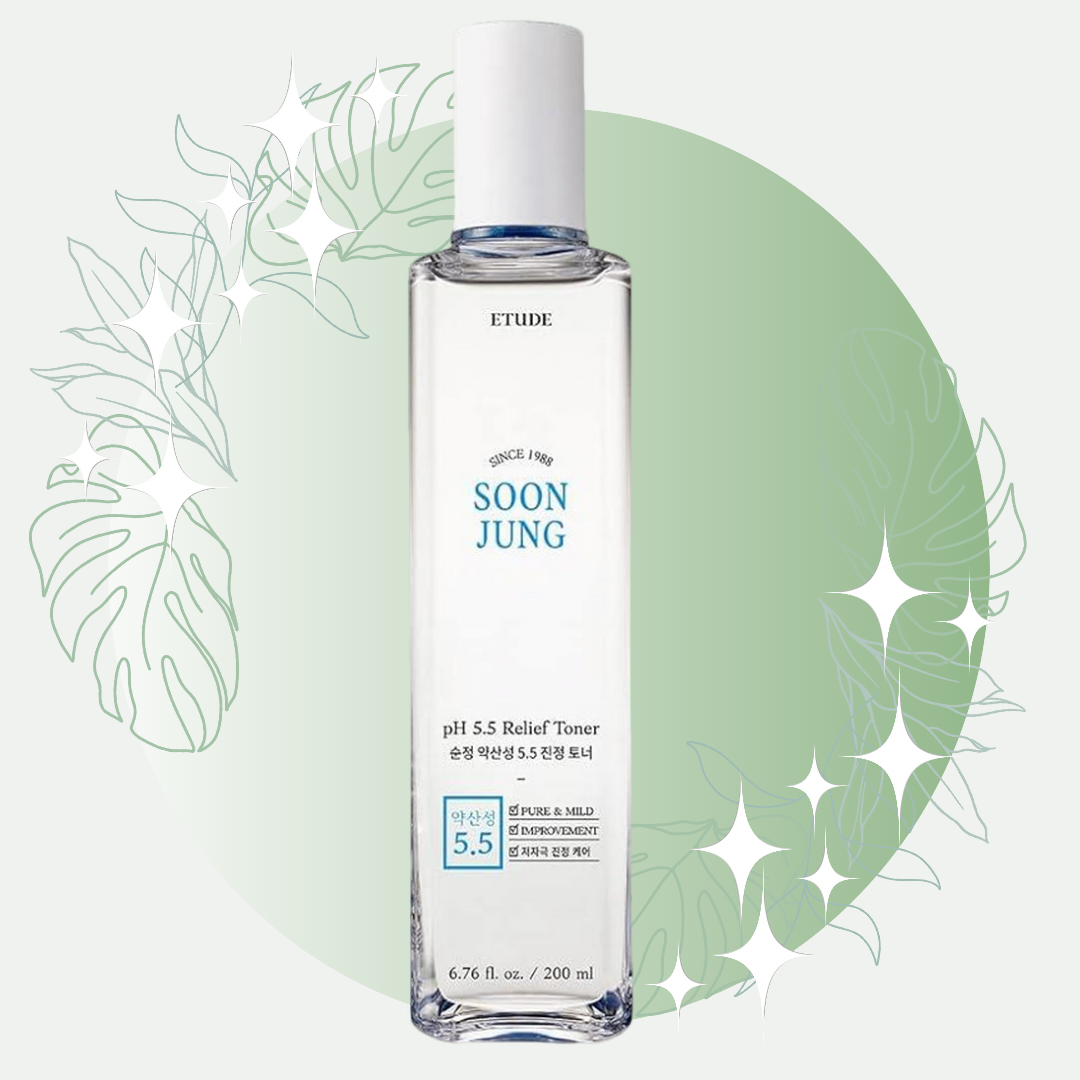 Etude Soon Jung PH 5.5 Relief Toner 200ml (2021)