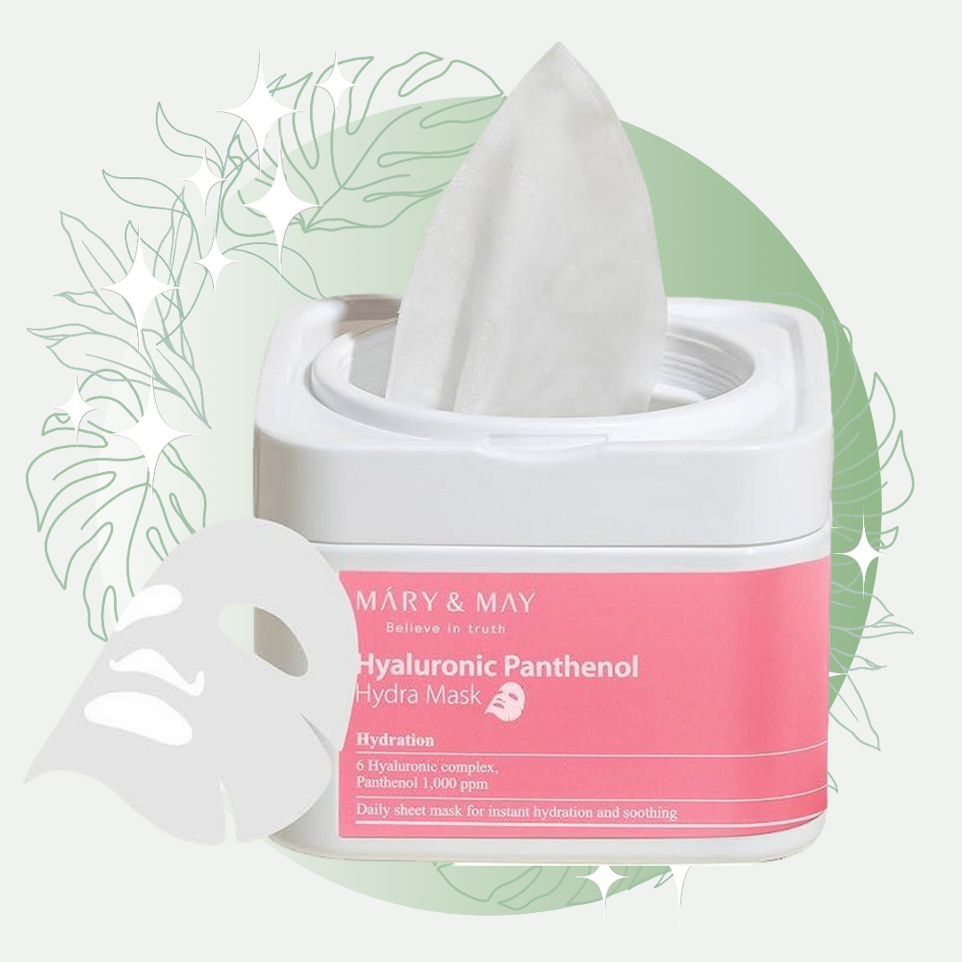 MARY&MAY Hyaluronic Panthenol Hydra Mask 30pcs