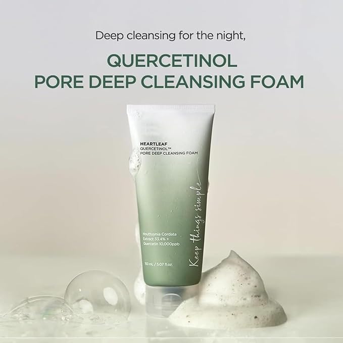 Anua Heartleaf Quercetinol Pore Deep Cleansing Foam 150ml