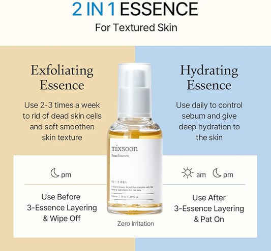 Mixsoon Bean Essence 50ml - Hydrating & Nourishing Facial Essence