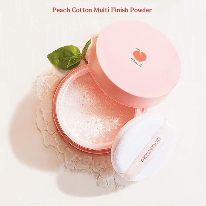 Skinfood	Peach Cotton Multi Finish Powder 15g