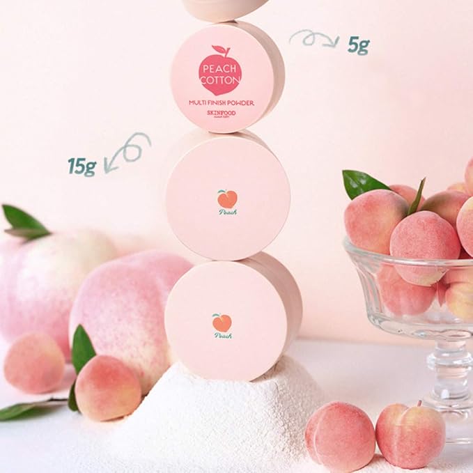 Skinfood	Peach Cotton Multi Finish Powder 15g