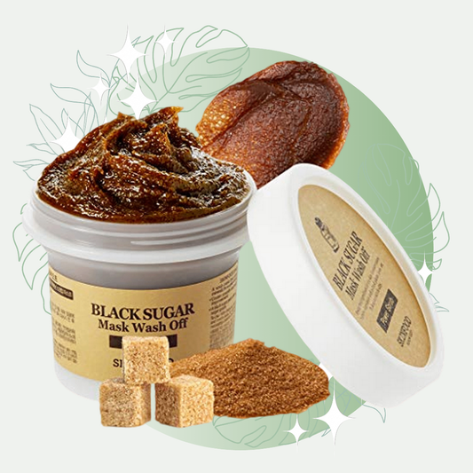 SKIN FOOD Black Sugar Exfoliating Scrub Mask Wash Off 100g