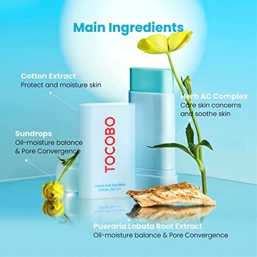 [TOCOBO] COTTON SOFT SUN STICK SPF50+ PA++++ 19g